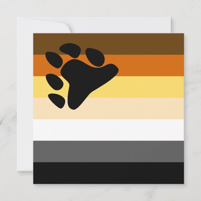 Bär Pride, Flagga (Framsida)