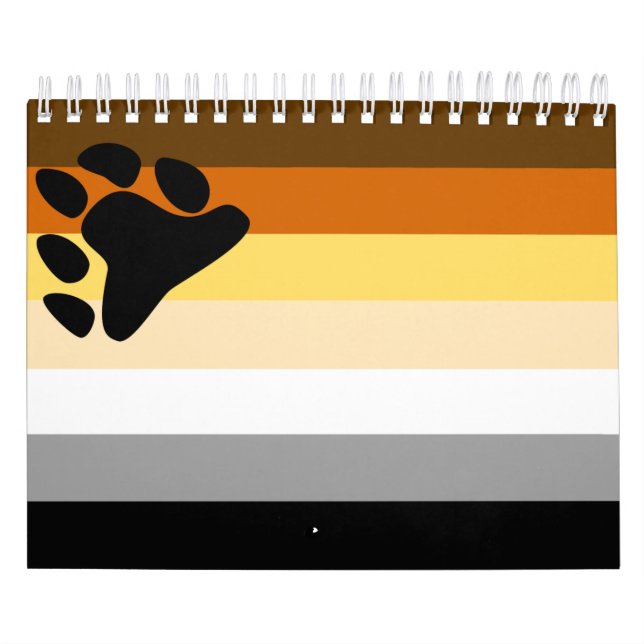 Bär Pride, Flagga Kalender (Omslag)