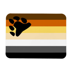 Bär Pride, Flagga Magnet