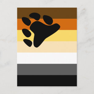 Bär Pride, Flagga Vykort