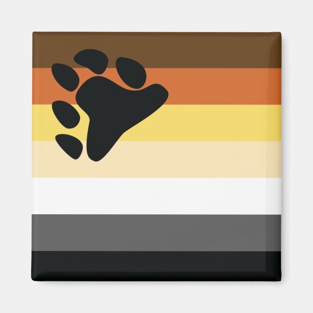 Bär Pride magnet (Framsidan)