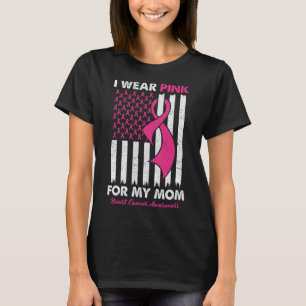 Bär Rosa För Min Mamma Bröstcancer Medvetenhet Oss T Shirt