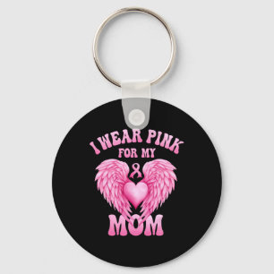 Bär Rosa För Min Mamma Bröstcancer Support Squad P Nyckelring