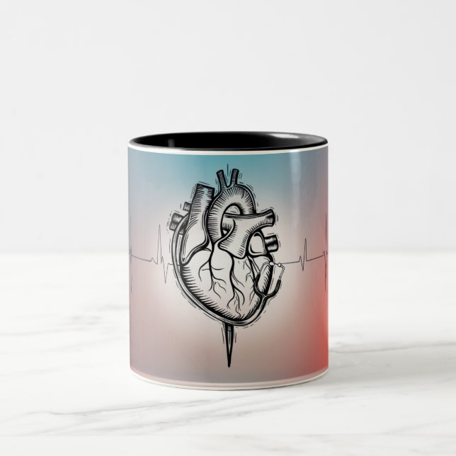 Bär rytmen: Heartslag i Rörelse Mugg (Center)