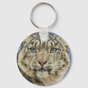 Bär snöLeopard Nyckelring