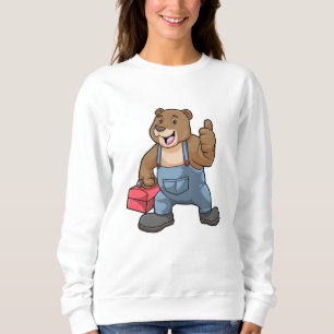 Bär som hantverkare med Verktyg box T Shirt