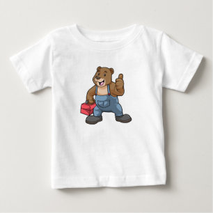 Bär som hantverkare med Verktyg box T Shirt