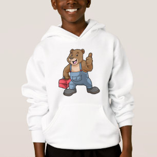 Bär som hantverkare med Verktyg box T Shirt