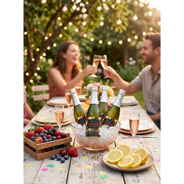Bär Söt Frukt Födelsedagsfest Mini Champagne (Skapare uppladdad)