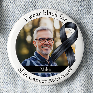 Bär svart för medvetenhet om hudcancer knapp