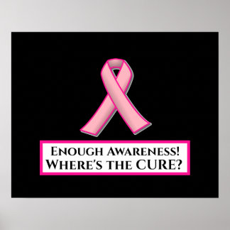 Bär till bröstcancerforskning, inte MEDVETENHET P Poster
