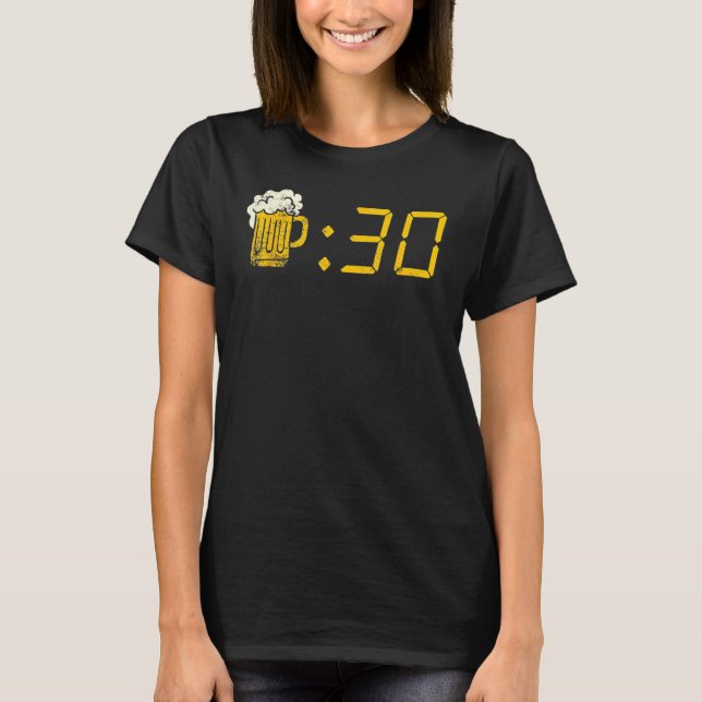 Bär trettio dryck eller torkar t shirt (Framsida)