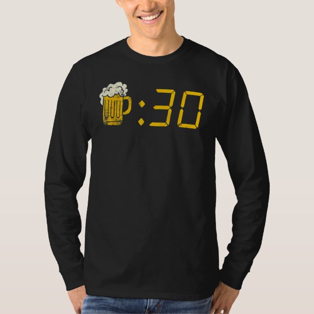 Bär trettio dryck eller torkar t shirt (Framsida)