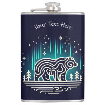 Bär under Aurora Ljus