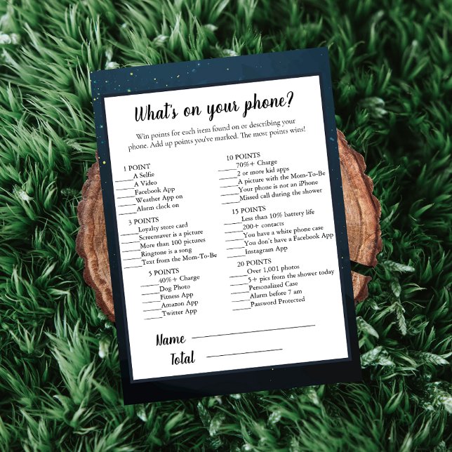 Bär vad som finns på ditt Mobila babyvisningsspel Inbjudningar (Skapare uppladdad)