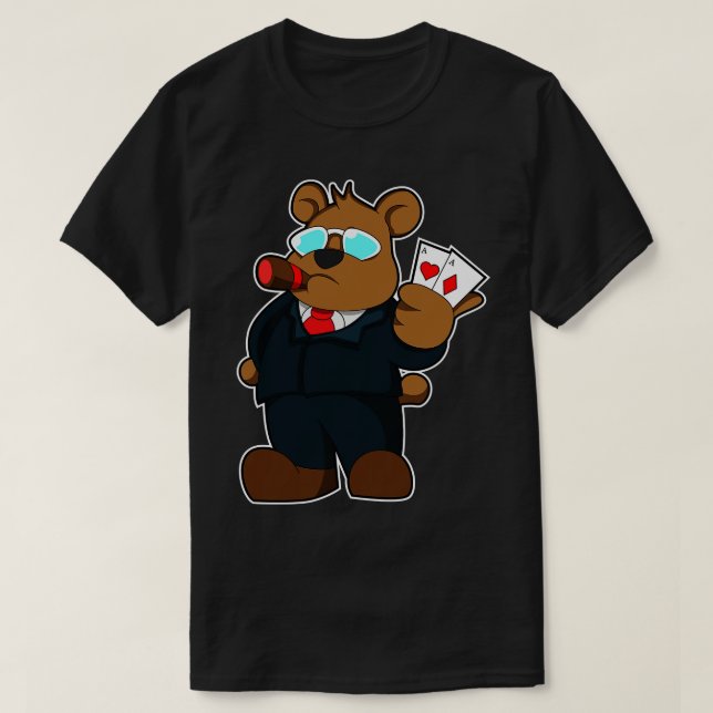 Bär vid sidan av t shirt (Design framsida)