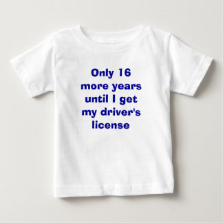 Bara 16 år till körkort t shirt