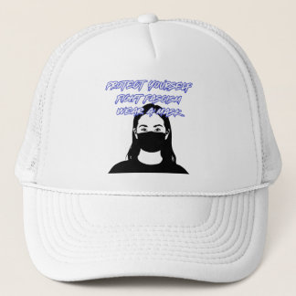 Bära a Mask Graffiti Stil Keps