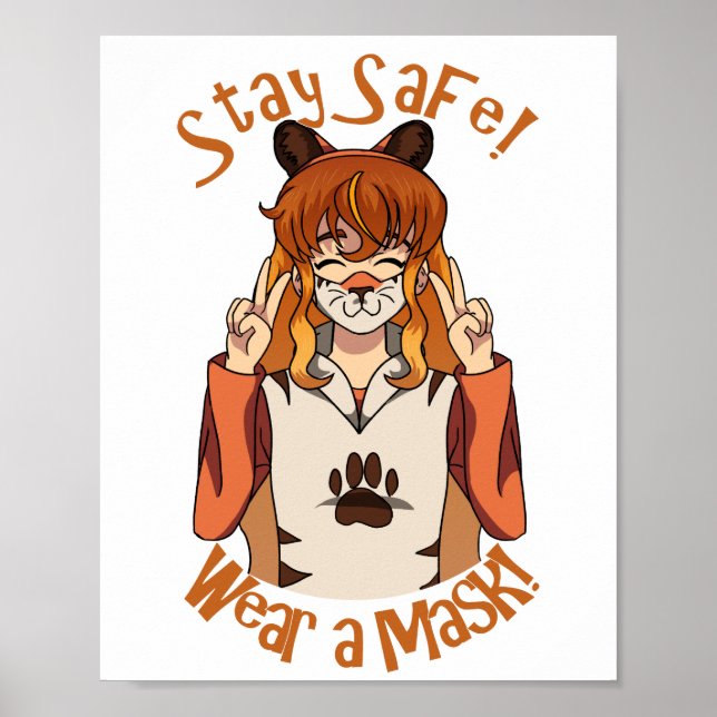 Bära a mask!Poster Poster (Framsidan)