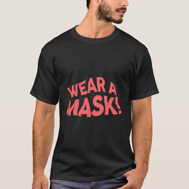 Bära A Maskhälsa 6 Uppehåll livmoder kvarant T Shirt (Framsida)