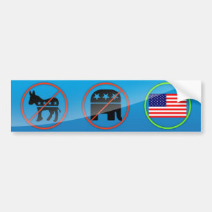 Bara amerikaner bildekal