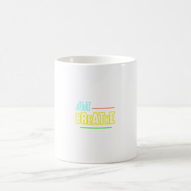 Bara andas - uppmjukning och minutiös design kaffemugg (Center)
