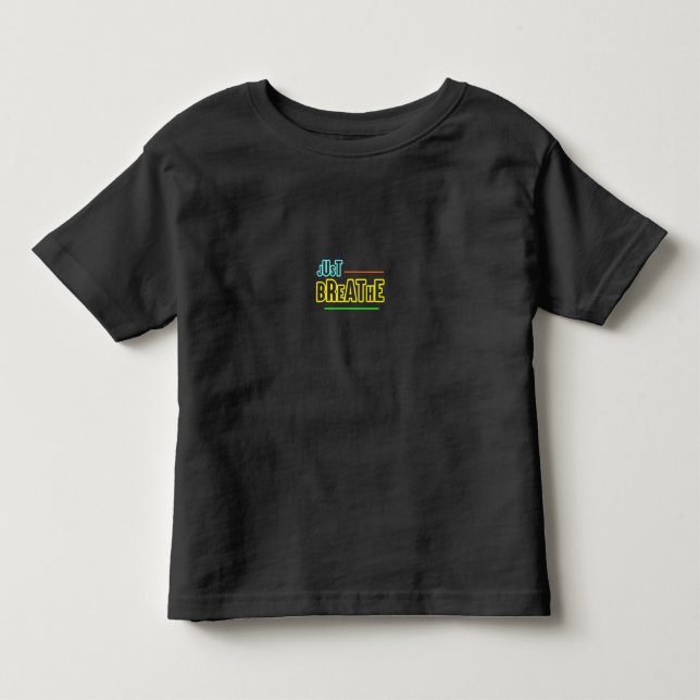 Bara andas - uppmjukning och minutiös design t shirt (Framsida)