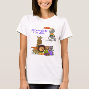 Bara ännu en dag i djungeln för läraren t shirt