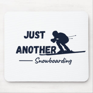 Bara ännu en snöbordning musmatta