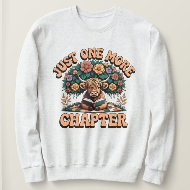 Bara ännu ett kapitel Highland Ko-tröja  T Shirt (Design framsida)