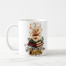 Bara ännu ett kapitel Mysig kaffemugg med böcker