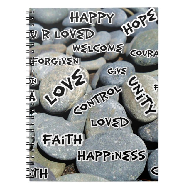 Bara anteckningar,Kärlek_ Anteckningsbok Med Spiral (Framsidan)