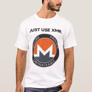 Bara använda XMR. (Monero) T Shirt