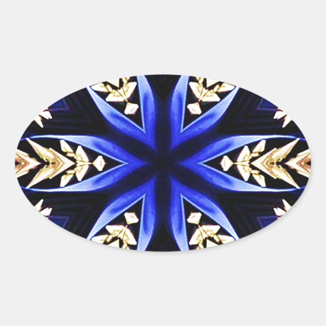 Bara är!_! ovalt klistermärke (Framsida)