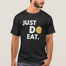 Bara ät - Rollig Pizzadesign T Shirt