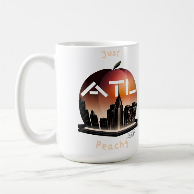 Bara ATL Peachy Kaffemugg (Vänster)