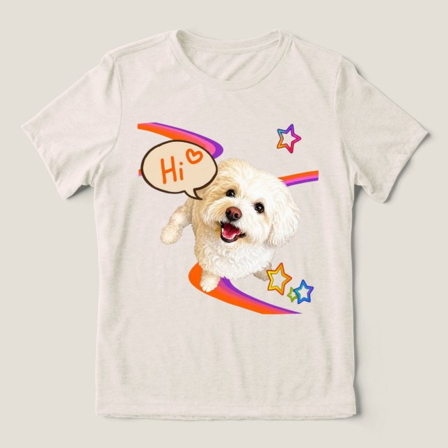 Bara att säga "Hej"  T Shirt (Design Framsida)