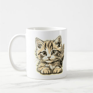 Bara att vara en bedårande liten kattunge kaffemugg