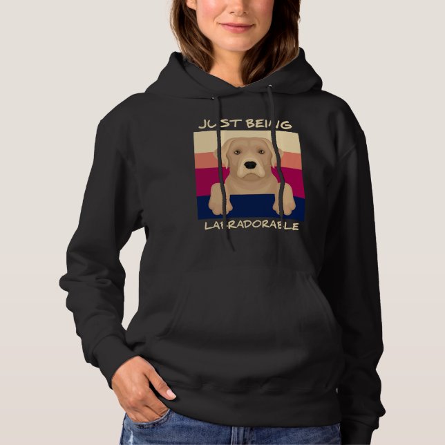 Bara att vara labradorable t shirt (Framsida)