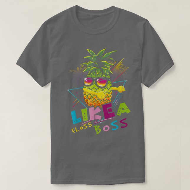 Bära av ananas, solglasögon som en Chef Kristus T Shirt (Design framsida)