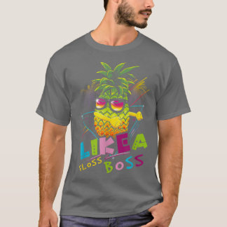 Bära av ananas, solglasögon som en Chef Kristus T Shirt