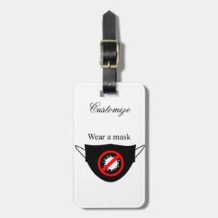 Bära av en mask Thunder_Cove Bagagebricka