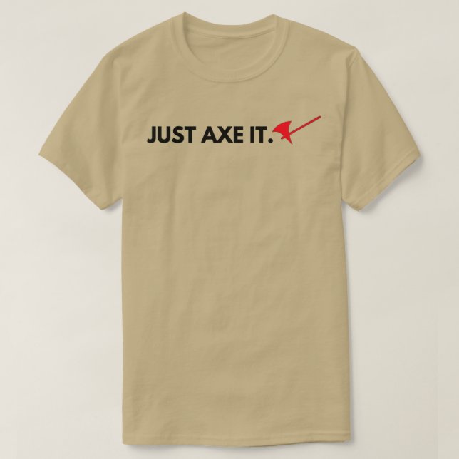 Bara Ax IT Roleplay Tabletop Design 1 T Shirt (Design framsida)