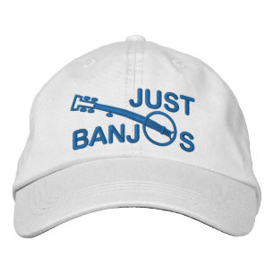 Bara Banjos Cap med blå broderiy Broderad Keps