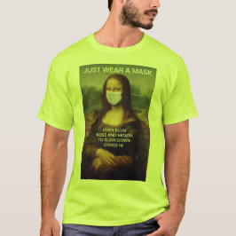 BARA BÄRA en MASK Mona Lisa High Visibility T Shirt