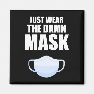 Bara Bära masken Magnet