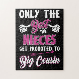 Bara bästa nieces befordras till stora kusin pussel