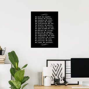 Bara be poster