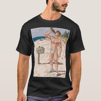 Bara Beach Hunk 2 T Shirt