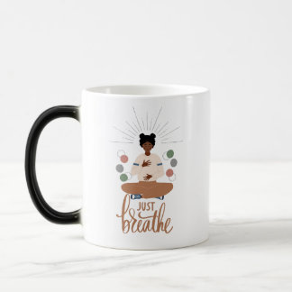 Bara Beathe-Meditation-Yoga Magisk Mugg